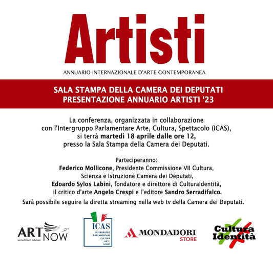 Presentazione Annuario Internazionale Arte Contemporanea - Conferenza Stampa di Federico Mollicone.